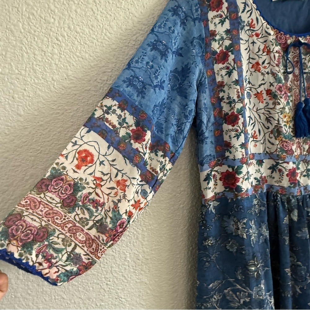 BIBA Floral Print Shift Dress Size 36 Kurta - Picture 6 of 12